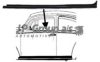 VAG 111837475B Seal, side window